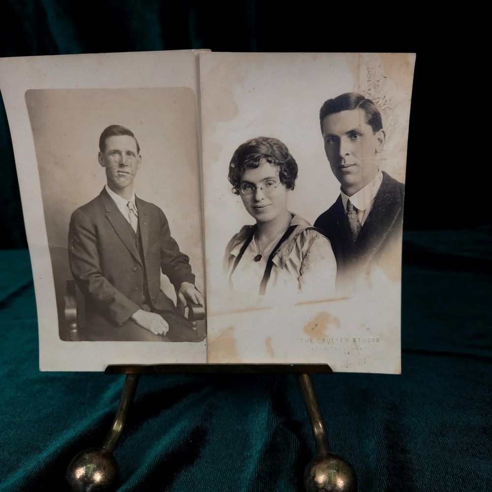 Vintage Coulter Studio Lewistown Montana Real Photo Postcards RPPC Lot